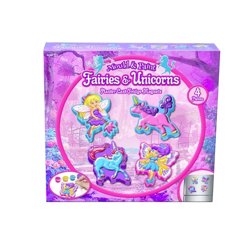 Fairies & Unicorns Plaster Cast Fridge Magnets