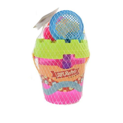 Retro Bucket and Spade Set in Pink