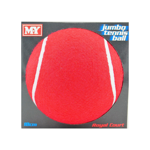 Jumbo Tennis Ball 7" in Red