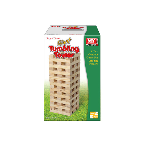 Giant Wooden Tumbling Tower