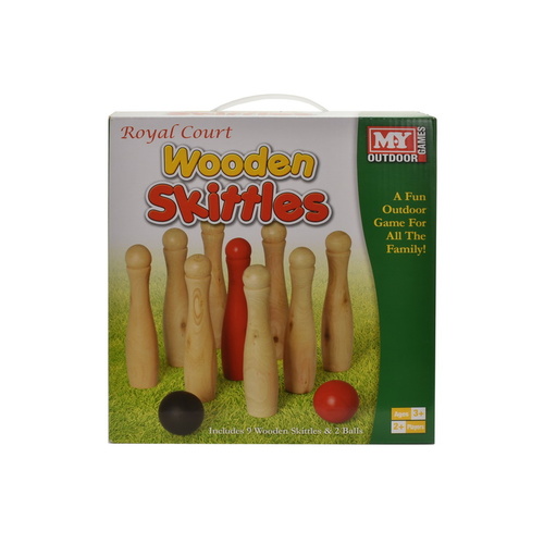 Wooden Skittles