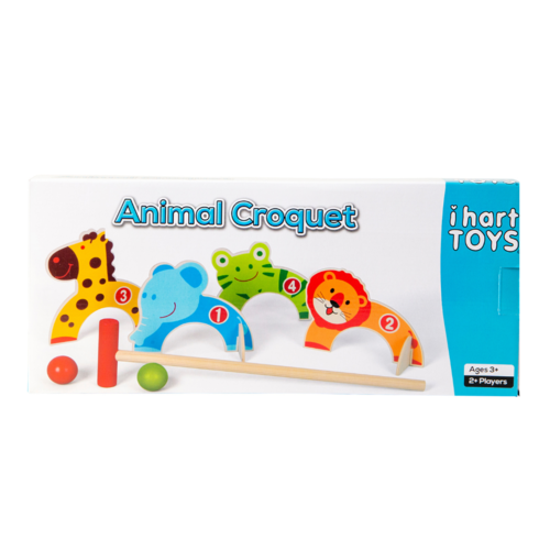 Wooden Animal Croquet