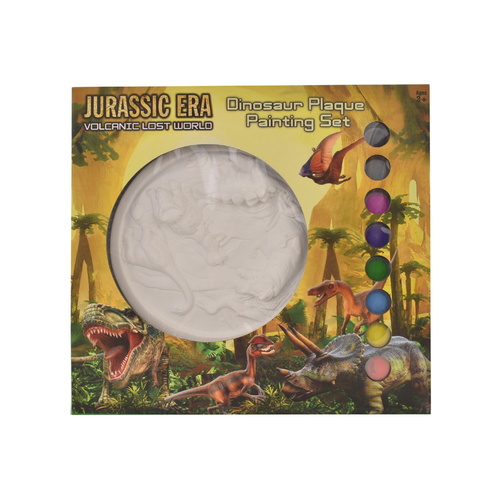 Dinosaur Plaque Plaster Painting Set