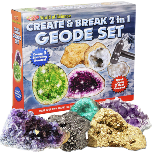 Create & Break 2 in 1 Geode Set