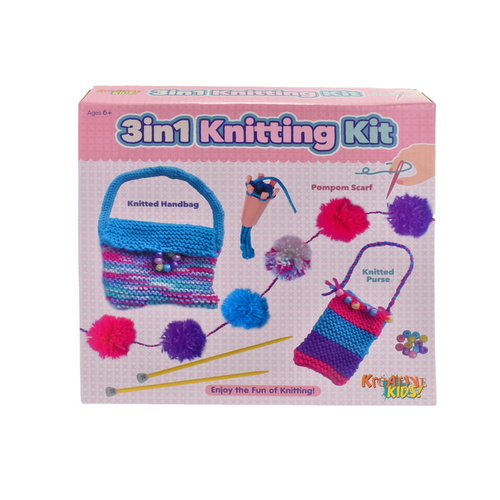 3 in 1 Knitting Kit
