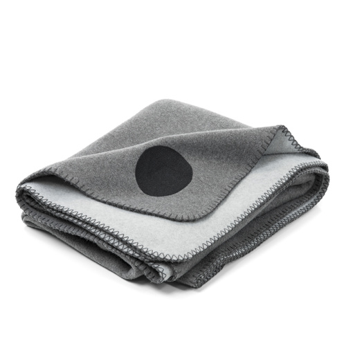 Fleece Blanket in Grau
